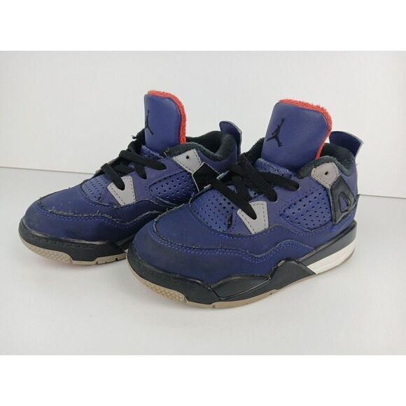 Nike Air Jordan 4 Retro Winterized Loyal Blue Size 9C Pre-owned